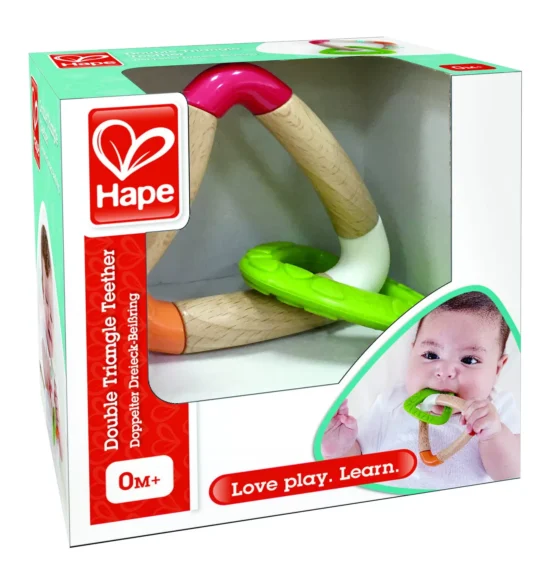 Jucarie gingivala dentitie bebe Fluturasul Hape (Copiază) - HAM BEBE