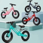 Bicicleta echilibru fara pedale pentru copii 2-5 ani cu roti cu lumini - HAM BEBE