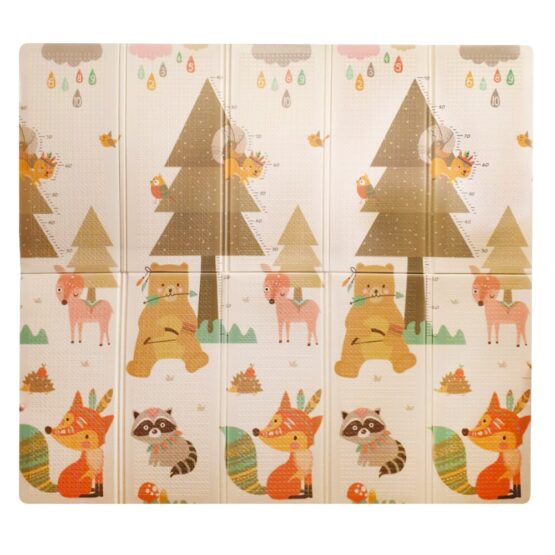 Covoras termic pliabil pentru copii 200x150 cm Padurea Fermecata FOX (Copiază) - HAM BEBE