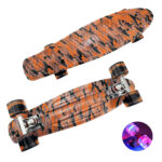 Penny Board cu roti din silicon cu lumini Graffiti (Copiază) - HAM BEBE