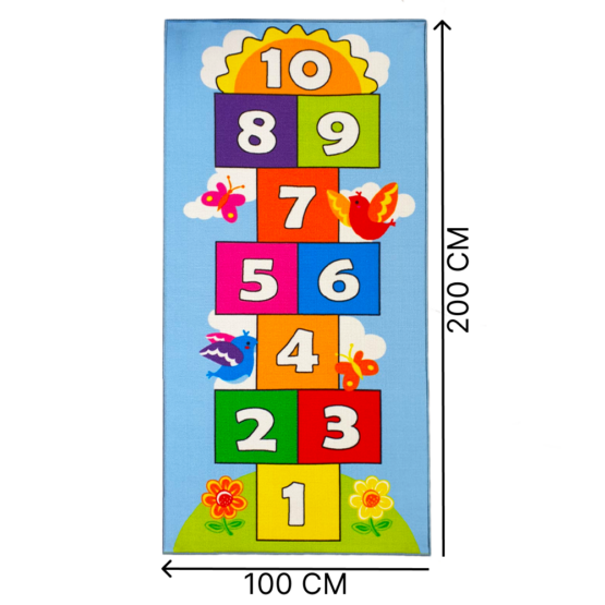 Covor de joaca pentru copii cu model Sotron 200 X - HAM BEBE