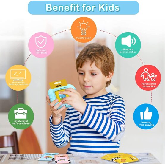Joc interactiv cititor carduri in limba engleza Kitty Cards reader - HAM BEBE