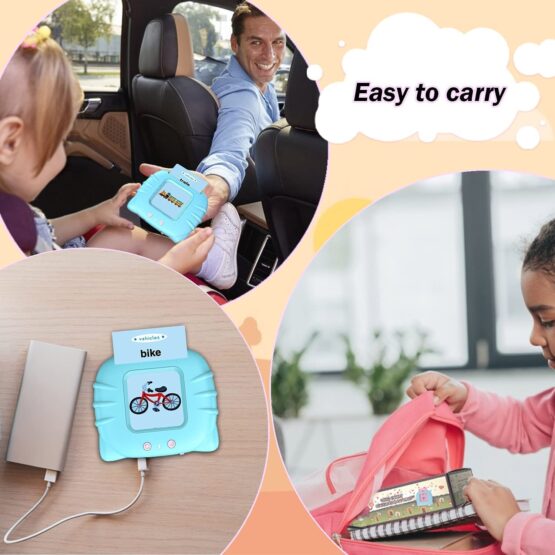 Joc interactiv cititor carduri in limba engleza Kitty Cards reader - HAM BEBE
