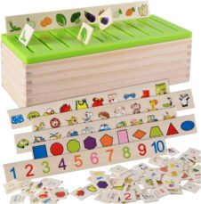 Joc sortare si clasificare Object Classification Box engleza