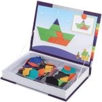 Carte magnetica cu forme geometrice tangram-Table si jocuri magnetice