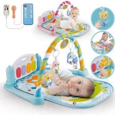 Saltea de joaca bebe cu pian si telecomanda si microfon suport mp3 Baby Piano