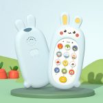 Smartphone de jucarie pentru bebe iepuras 2-Telefoane de jucarie