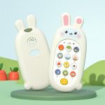 Smartphone de jucarie pentru bebe iepuras 3-Telefoane de jucarie