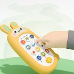 Smartphone de jucarie pentru bebe iepuras 8-Telefoane de jucarie