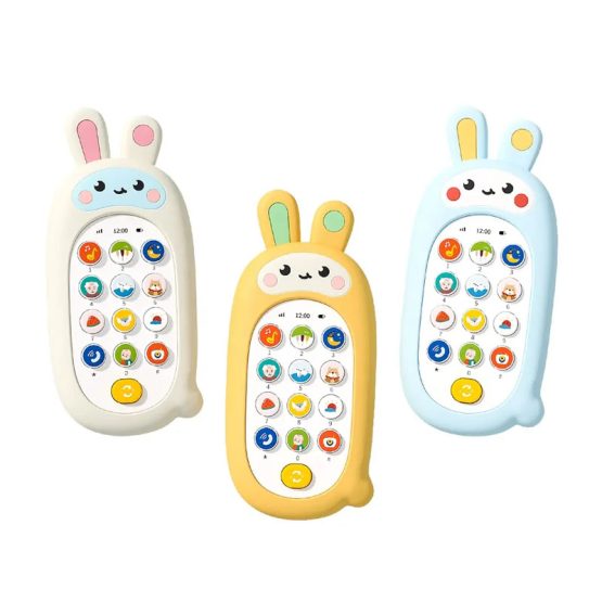Smartphone jucarie interactiv pentru bebe Iepurasul