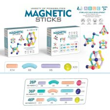 Cuburi magnetice de construit stem magnetic sticks able 2-Cuburi constructie