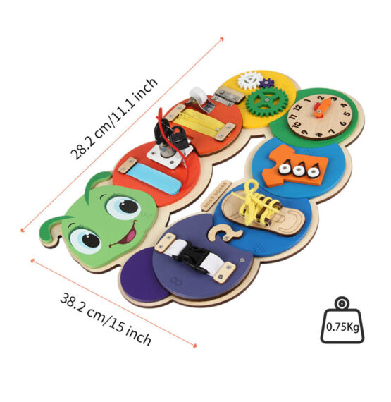 Placa busy board omida 2-Jucarii din Lemn si Montessori