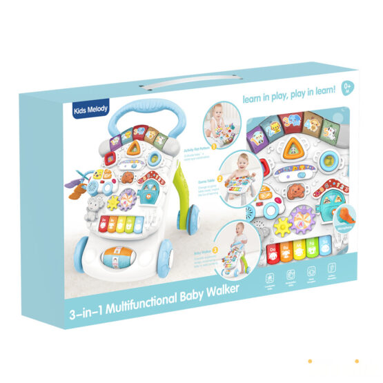 Antemergator multifunctional bebelusi 3 in 1 kidsmelody 6605b-Antepremergatoare