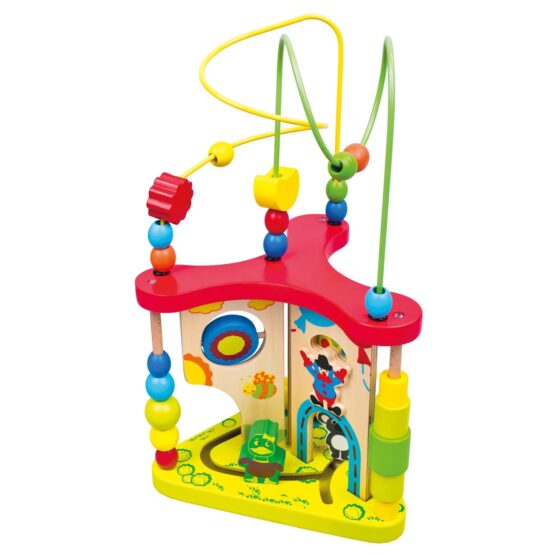 Centru activitati 6 in 1 din lemn activity triangle 11-Centre activitati