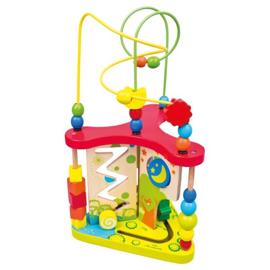 Centru activitati 6 in 1 din lemn activity triangle 34-Centre activitati