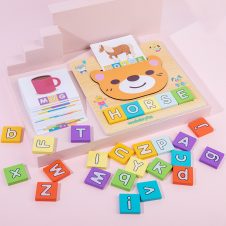 Joc asociere litere puzzle letter matching learning board 1-Puzzle Copii
