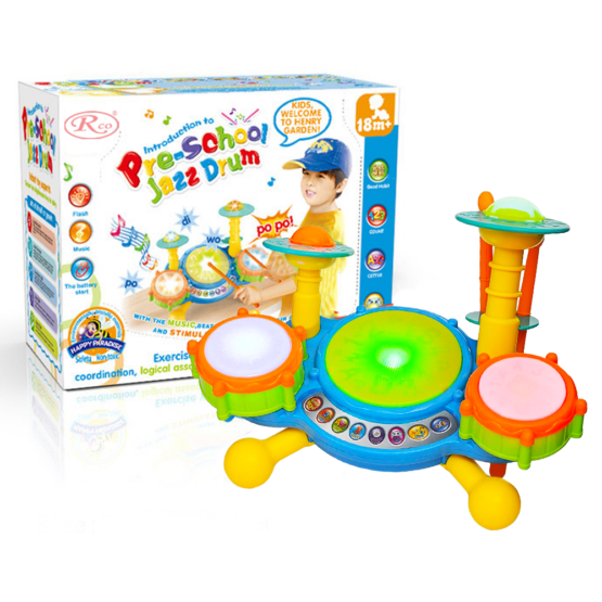 Jucarie set tobe interactive cu lumini 2-Tobe de jucarie