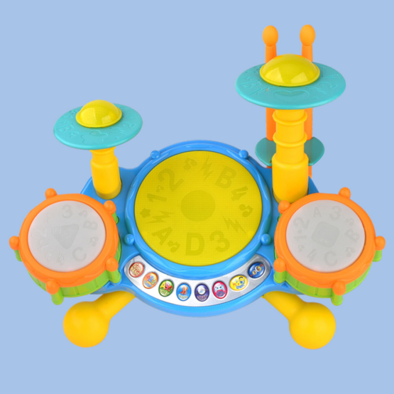 Jucarie set tobe interactive cu lumini 3-Tobe de jucarie
