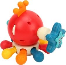 Caracatita de jucarie cu functii senzoriale si interactive pentru bebe 5