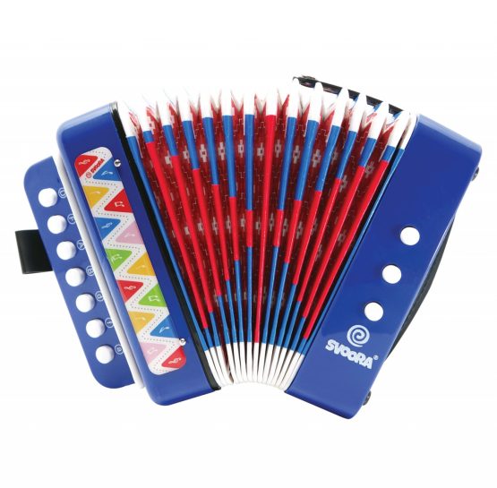 instrument muzical acordeon albastru9807