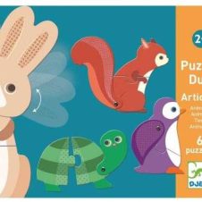 Puzzle duo mobil animale djeco4870-Jucarii educative bebe