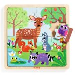 Puzzle lemn forest djeco6193 1-Jucarii educative bebe