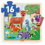 Puzzle lemn forest djeco6470 1-Jucarii educative bebe
