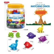 Joc educativ asocieri Numere Dinozauri Matching Dino