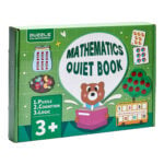 Carte Quiet Book Monteesori cu stickere Matematica