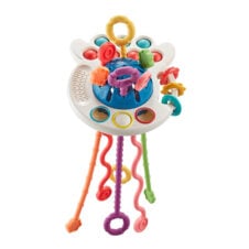 Jucarie motrica bebelusi Pull String Toy