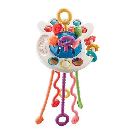 Jucarie motrica bebelusi Pull String Toy