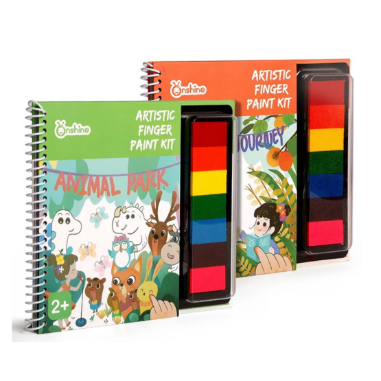 Set creativ Pictura cu degetele Onshine Finger Paint Kit