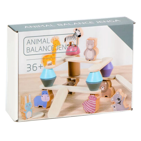 Joc stivuire cu animale in echilibru Animal Balance Jenga