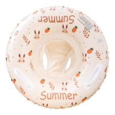 Colac de bebelusi cu chilot model retro White Summer Rabbit 1 - 3 ani