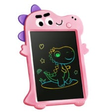 Tableta pentru desenat cu ecran LCD si stilou Dino Roz