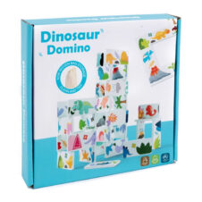 Joc Domino din lemn cu Dinozauri