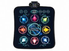 Covoras muzical interactiv pentru Dans pentru copii Dancing Challenge Playmat cu lumini LED și muzică