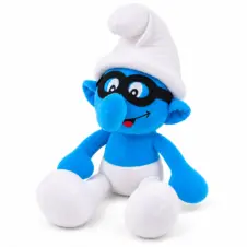 Jucărie de pluș Ștrumful Isteț cu ochelari, 40 cm – Brainy