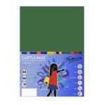 Carton colorat A4 Fabrisa, 180 g/m², verde sparanghel intens, top 50 coli