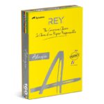 Carton colorat A4 Rey Adagio, 160 g/m², mix intens, 5 × 20coli, top 100 coli