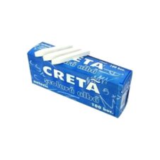 Set de 100 de bucăți de cretă albă Cretorom