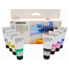 Culori acrilice Magi-Wap Art Rangers, 8 culori × 22 ml, culori metalice