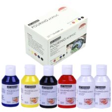 Culori acrilice Magi-Wap, 6 culori × 100 ml