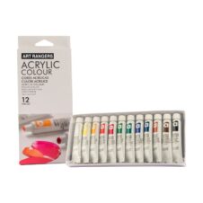 Culori acrilice Colorarte, 12 culori × 12 ml