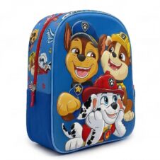 Ghiozdan pentru grădiniță 3D Cerda PawPatrol, 25 cm, 1 compartiment, 25 × 30 × 12 cm