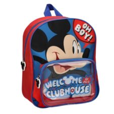 Ghiozdan pentru grădiniță Cerda Mickey, 25 cm, 2 compartimente, 25 × 30 × 12 cm