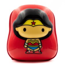 Ghiozdan pentru grădiniță Ridaz DC Justice League Wonder Woman, 35 cm, 1 compartiment, 3D, roșu