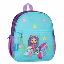 Ghiozdan pentru grădiniță Starpak Gabby's Dollhouse, 26 cm, 1 compartiment, 26 × 23 × 9 cm