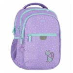 Ghiozdan Starpak Glitter Cat, 40 cm, 40 × 29 × 20 cm