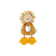 Jucărie bebe inel zornăitor leu, Moulin Roty